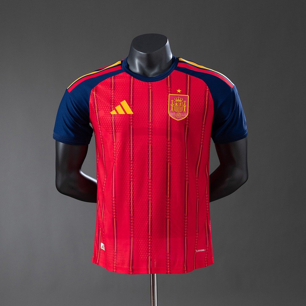 Spain 2026 Home Player Version Jersey Spain 2026 Home Player Version Jersey - Image 1
