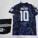 adidas Black Argentina 26 Away Messi Jersey and shorts set